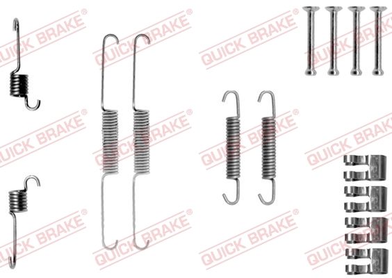 SET ACCESORII SABOTI FRANA QUICK BRAKE 105-0763 - Compatibil cu FIAT
