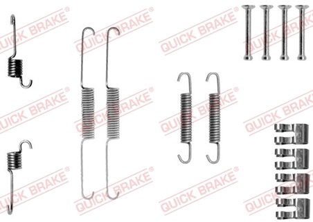 SET ACCESORII SABOTI FRANA QUICK BRAKE 105-0763 - Compatibil cu FIAT