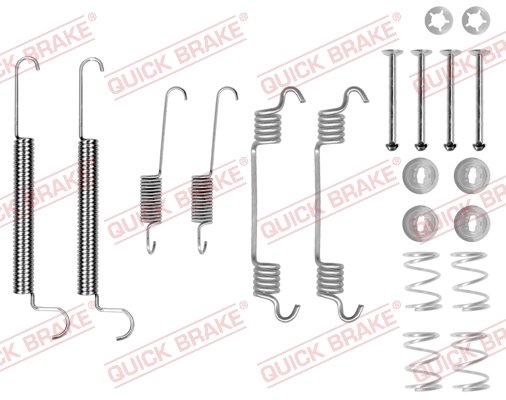 Set accesorii saboti frana QUICK BRAKE 105-0766