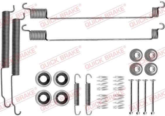 Set accesorii saboti frana QUICK BRAKE 105-0768