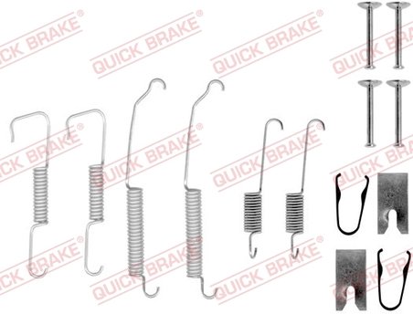 SET ACCESORII SABOTI FRANA QUICK BRAKE 105-0773 - Compatibil cu MERCEDES-BENZ
