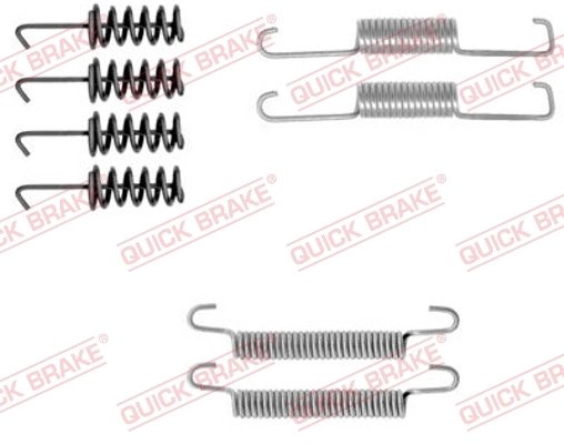 Set accesorii saboti frana QUICK BRAKE 105-0774