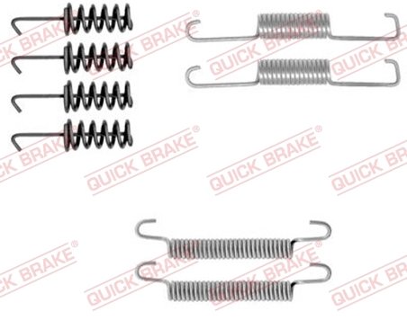 Set accesorii saboti frana QUICK BRAKE 105-0774