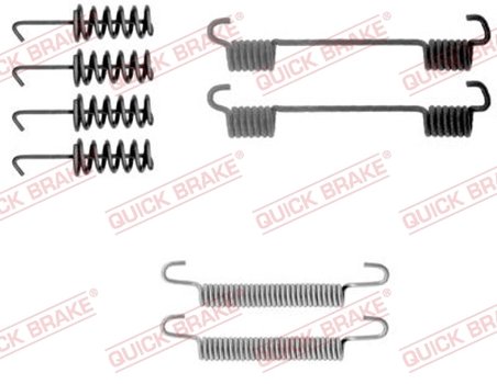 Set accesorii saboti frana QUICK BRAKE 105-0775