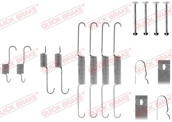 Set accesorii saboti frana QUICK BRAKE 105-0782