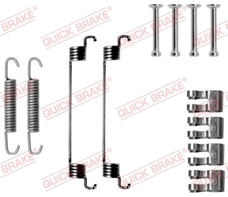 SET ACCESORII SABOTI FRANA QUICK BRAKE 105-0783 - Compatibil cu FIAT, FORD