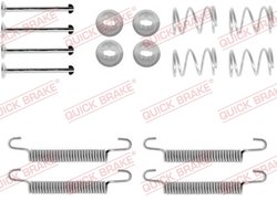 SET ACCESORII SABOTI FRANA QUICK BRAKE 105-0791 - Compatibil cu OPEL, VAUXHALL