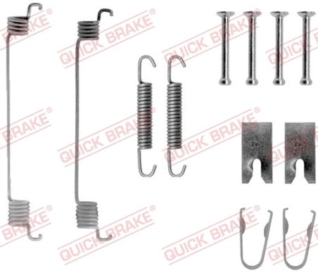 Set accesorii saboti frana QUICK BRAKE 105-0794