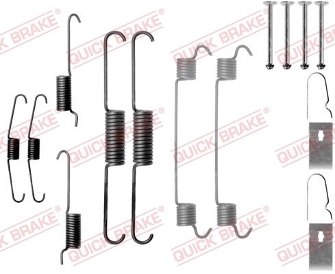 Set accesorii saboti frana QUICK BRAKE 105-0803