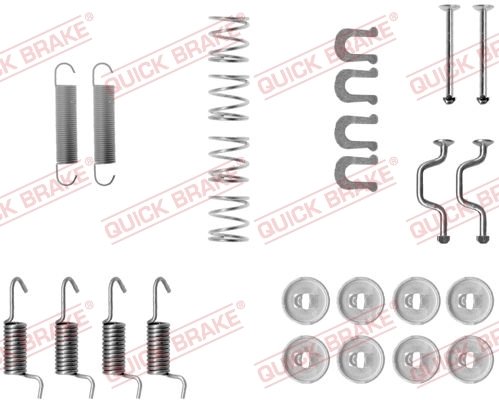 Set accesorii saboti frana QUICK BRAKE 105-0810