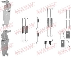 SET ACCESORII SABOTI FRANA QUICK BRAKE 105-0811S - Compatibil cu NISSAN