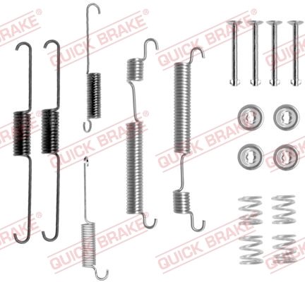 SET ACCESORII SABOTI FRANA QUICK BRAKE 105-0824 - Compatibil cu HYUNDAI