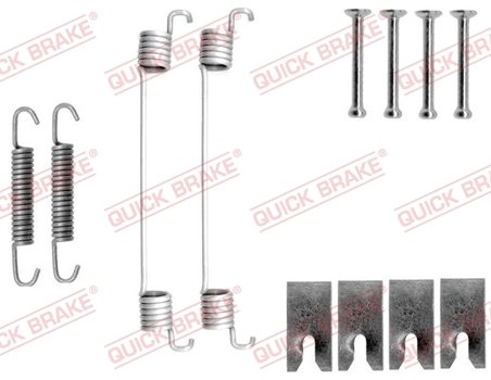Set accesorii saboti frana QUICK BRAKE 105-0827