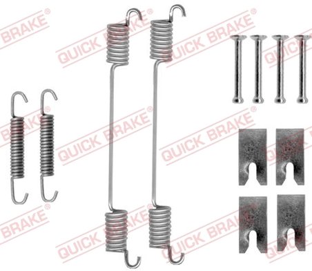 Set accesorii saboti frana QUICK BRAKE 105-0836