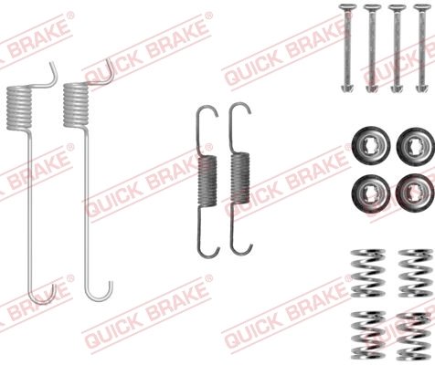 Set accesorii saboti frana QUICK BRAKE 105-0848