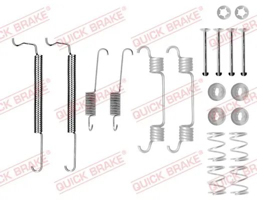 SET ACCESORII SABOTI FRANA QUICK BRAKE 105-0849 - Compatibil cu CHEVROLET, DAEWOO, OPEL, VAUXHALL