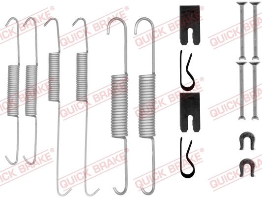Set accesorii saboti frana QUICK BRAKE 105-0854