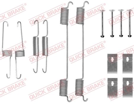 Set accesorii saboti frana QUICK BRAKE 105-0859