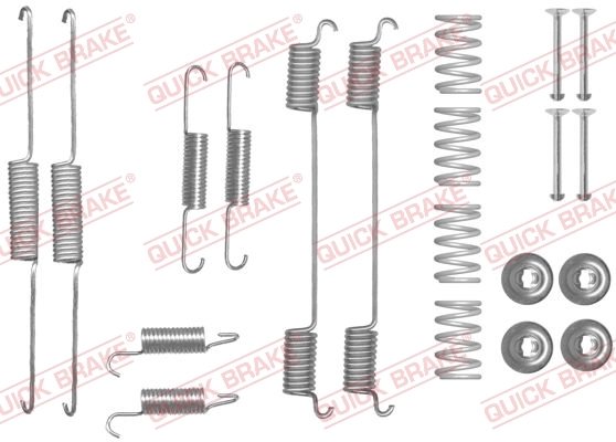 Set accesorii saboti frana QUICK BRAKE 105-0861