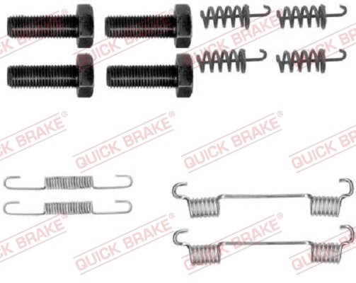 SET ACCESORII SABOTI FRANA QUICK BRAKE 105-0865 - Compatibil cu MERCEDES-BENZ