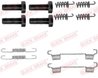 SET ACCESORII SABOTI FRANA QUICK BRAKE 105-0865 - Compatibil cu MERCEDES-BENZ