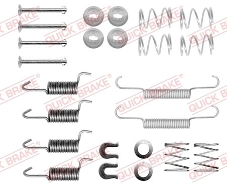 SET ACCESORII SABOTI FRANA QUICK BRAKE 105-0871 - Compatibil cu MITSUBISHI, SUBARU
