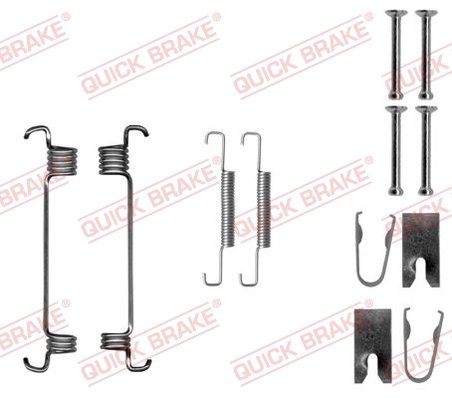 Set accesorii saboti frana QUICK BRAKE 105-0875