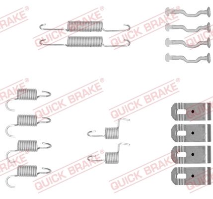 Set accesorii saboti frana QUICK BRAKE 105-0876