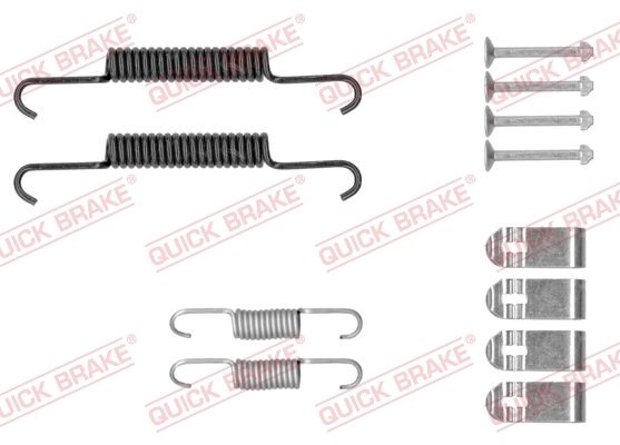 SET ACCESORII SABOTI FRANA QUICK BRAKE 105-0881 - Compatibil cu CHEVROLET, OPEL, VAUXHALL