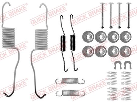 Set accesorii saboti frana QUICK BRAKE 105-0886