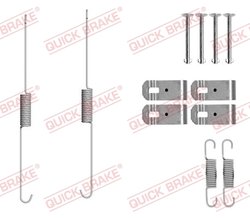 SET ACCESORII SABOTI FRANA QUICK BRAKE 105-0888 - Compatibil cu ISUZU, MITSUBISHI