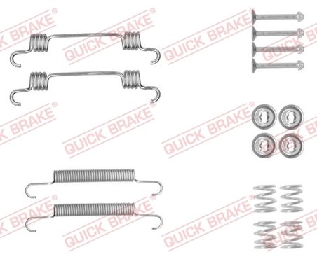 Set accesorii saboti frana QUICK BRAKE 105-0887
