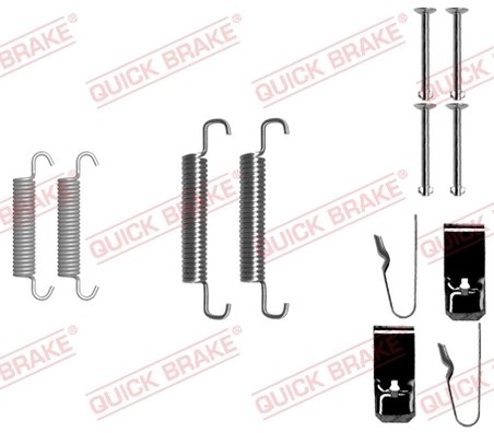 Set accesorii saboti frana QUICK BRAKE 105-0890