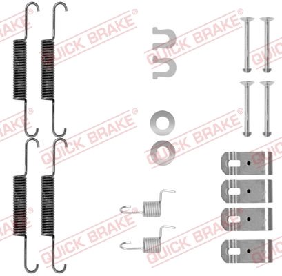 SET ACCESORII SABOTI FRANA QUICK BRAKE 105-0895 - Compatibil cu HONDA