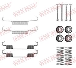 SET ACCESORII SABOTI FRANA QUICK BRAKE 105-0897 - Compatibil cu NISSAN