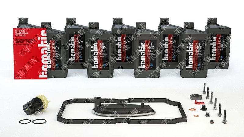 SET SCHIMB ULEI CUTIE DE VITEZE AUTOMATA TCMATIC 105.108.1004 - Compatibil cu CHRYSLER, DODGE, JEEP, LANCIA, MAYBACH, MERCEDES-B