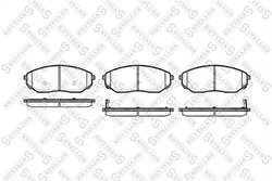 Set placute frana Stellox 1052 002B-SX