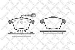 Set placute frana Stellox 1056 022-SX