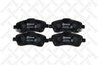 Set placute frana Stellox 1057 002-SX