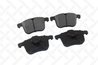 Set placute frana Stellox 1064 000B-SX