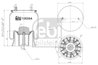 BURDUF SUSPENSIE PNEUMATICA FEBI BILSTEIN 106564 - Piesa auto compatibila cu mai multe marci