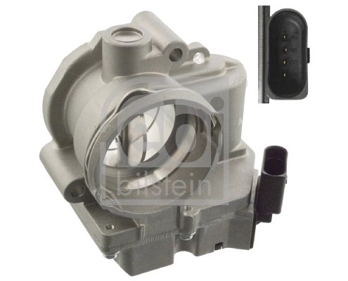 CARCASA CLAPETA ACCELERATIE FEBI BILSTEIN 107020 - Compatibil cu AUDI, SEAT, SKODA, VW