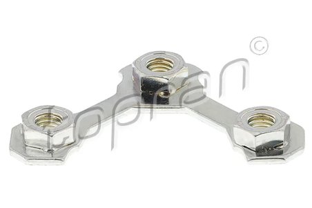 PLACUTA DE ASIGURARE, ARTICULATIE DE SARCINA/GHIDARE TOPRAN 108 158 - Compatibil cu AUDI, SEAT, SKODA, VW