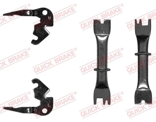 SET PENTRU REGLARE ULTERIOARA FRANA TAMBUR QUICK BRAKE 108 53 019 - Compatibil cu CITROEN, MITSUBISHI, NISSAN, PEUGEOT