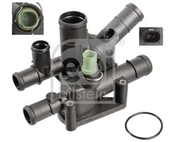 TERMOSTAT LICHID RACIRE FEBI BILSTEIN 108008 - Compatibil cu AUDI, SEAT, SKODA, VW