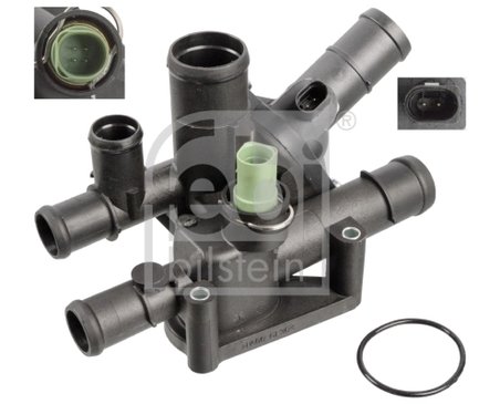 TERMOSTAT LICHID RACIRE FEBI BILSTEIN 108008 - Compatibil cu AUDI, SEAT, SKODA, VW