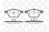 Set placute frana Stellox 1081 000-SX