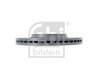 DISC FRANA FEBI BILSTEIN 108625 - Compatibil cu FIAT, MITSUBISHI, NISSAN, OPEL, RENAULT, VAUXHALL
