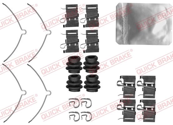 SET ACCESORII PLACUTE FRANA QUICK BRAKE 109-0001 - Compatibil cu JEEP, LEXUS, TOYOTA