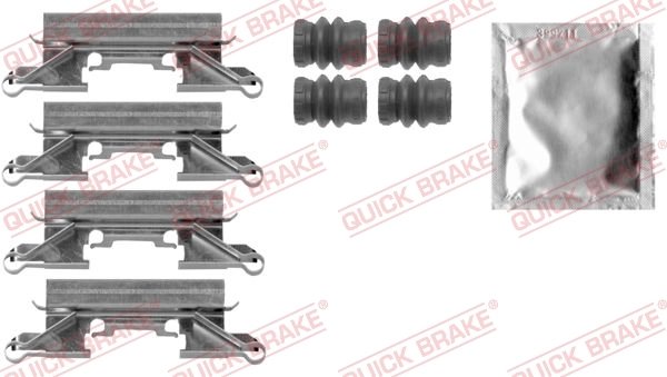 Set accesorii placute frana QUICK BRAKE 109-0002